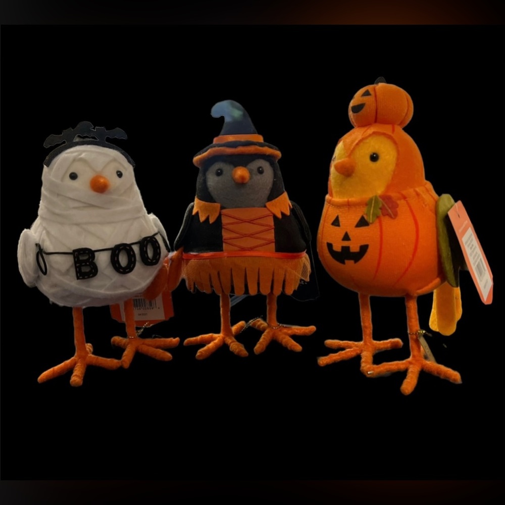 Hyde & Eek Featherly Friends Set - Halloween 2021 Collection - New with Tags